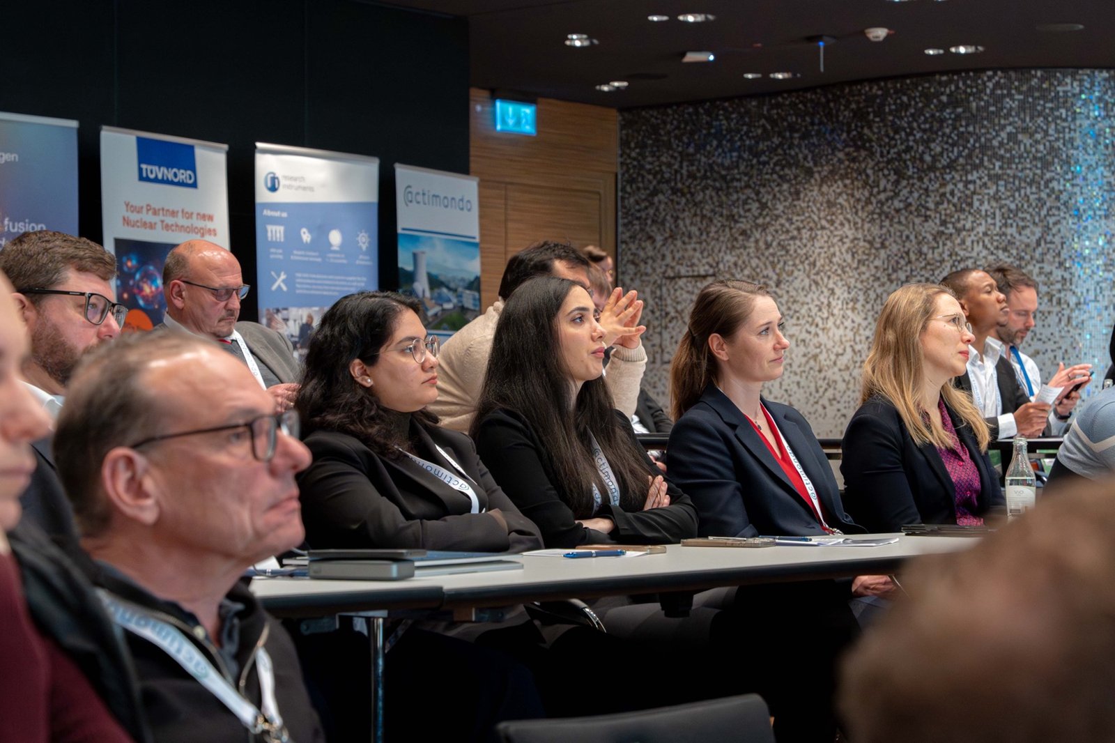 Audience at binding.energy international conference on nuclear technologies