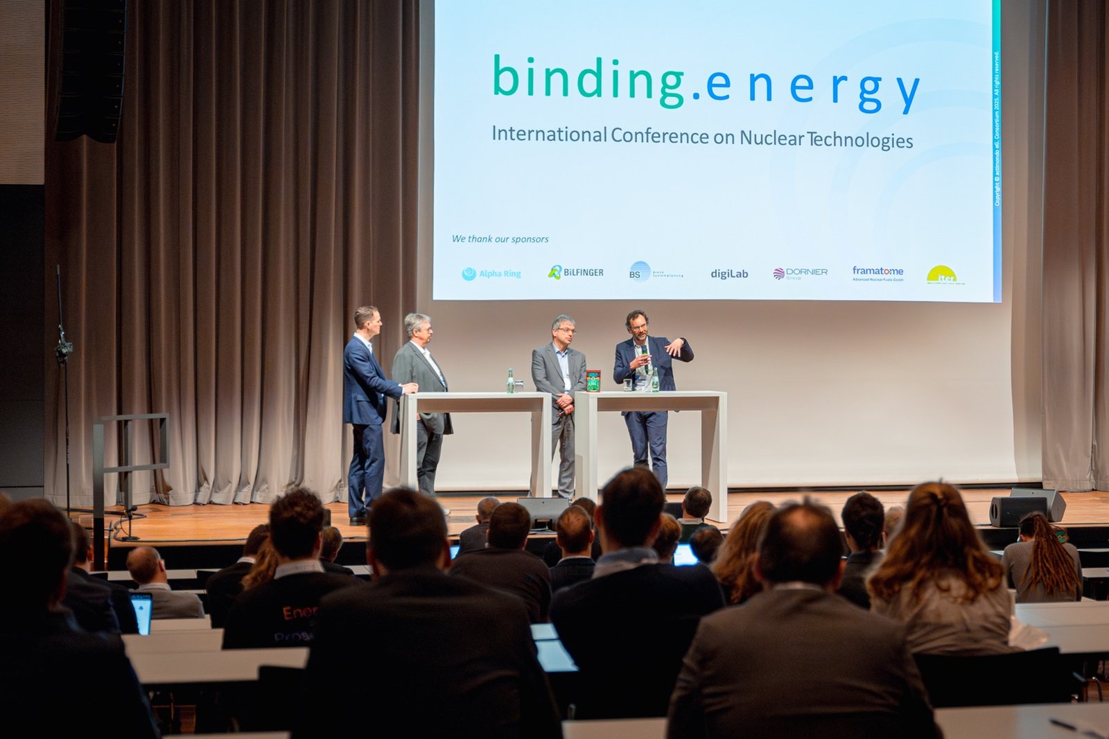 Panel at binding.energy international conference on nuclear technologies