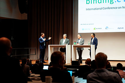 Fusion experts in discussion on the binding.energy main stage